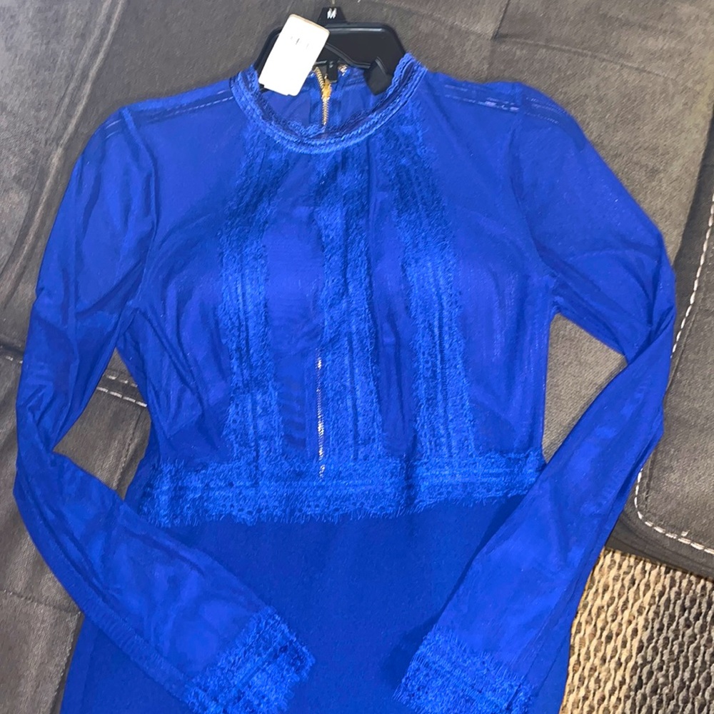 Brand new royal blue dress